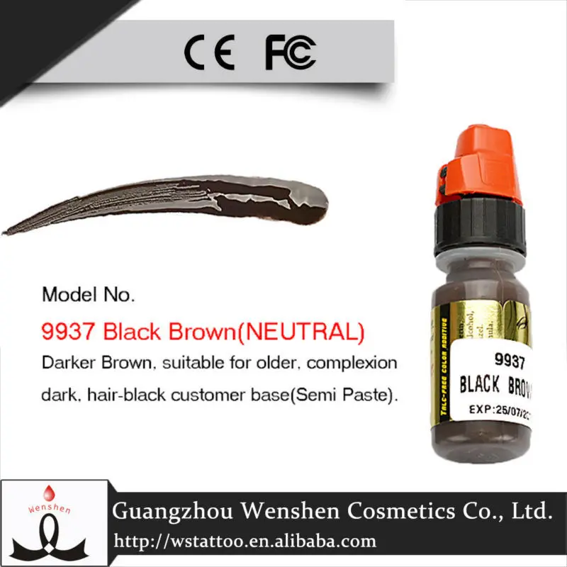 Lushcolor Чернила Татуировки, Перманентный Макияж Бровей Карандаш Для Глаз Пигмент