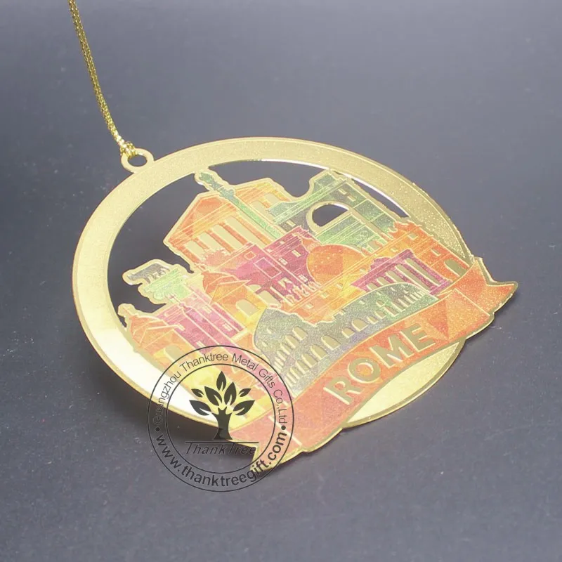 metal crafts items wholesale antique brass ornaments for Christmas decoration new year decoration