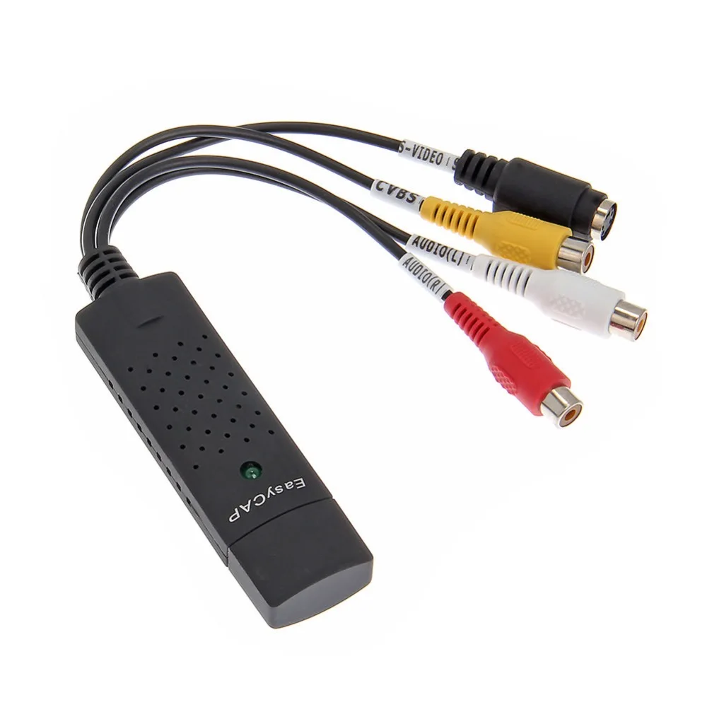 USB 2.0 Video Audio VHS to DVD Converter Capture Card Adapter