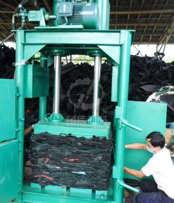 
Multi-functional hydraulic baler machine for car bumper PET bottles and used clothing 