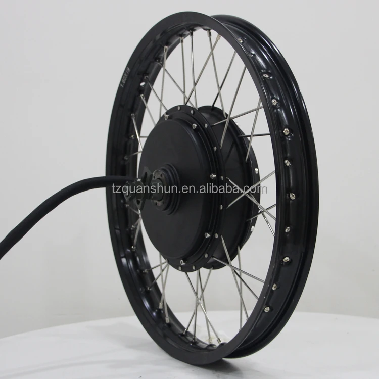 19*1.6inch Black Electric Bicycle Wheel Rim