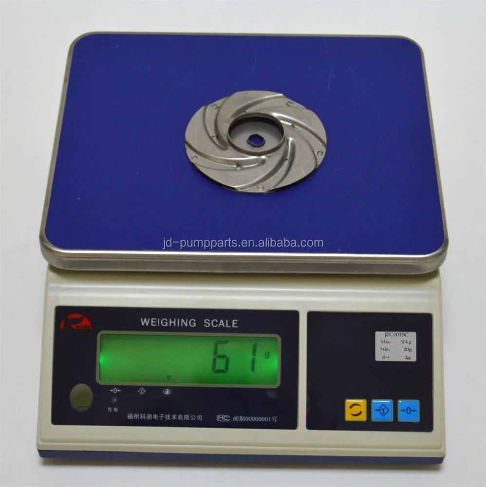 
Stainless steel welding open type impellers 