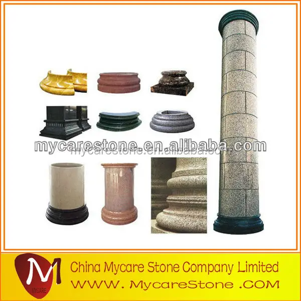 factory direct marble curved columns