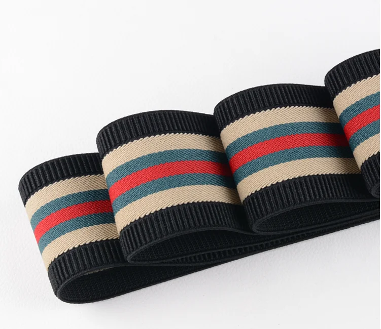 Factory wholesale 50mm colorful elastic webbing  strap for sofa bed,garment