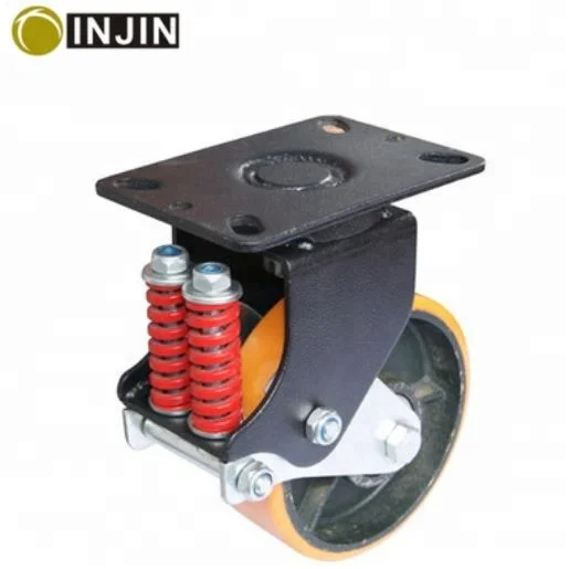 
scaffolding esd caster wheel spring loaded wheel 