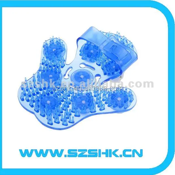 9 Metal Balls 360 Degree Rotation Hand-hold Roller Rolling Joint Massage Glove Manual Beautifying Legs Body Care Massager