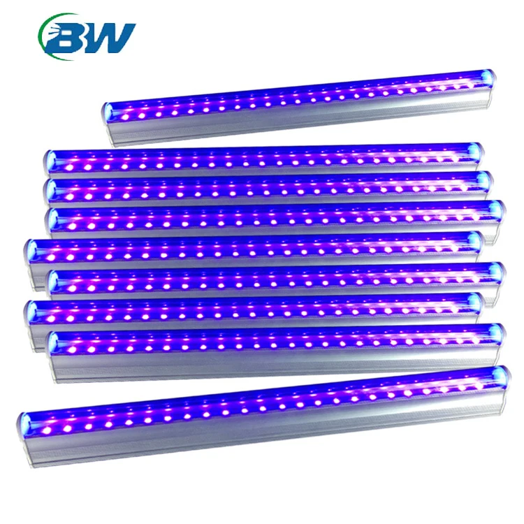 365nm 395nm UV light T8 integrated led tube UVA lamp 600mm 1200mm 1500mm uv curing
