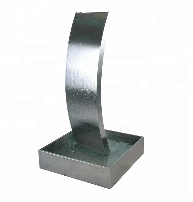 stainless steel waterfalls outdoor water feature indoor home decorative water fountain