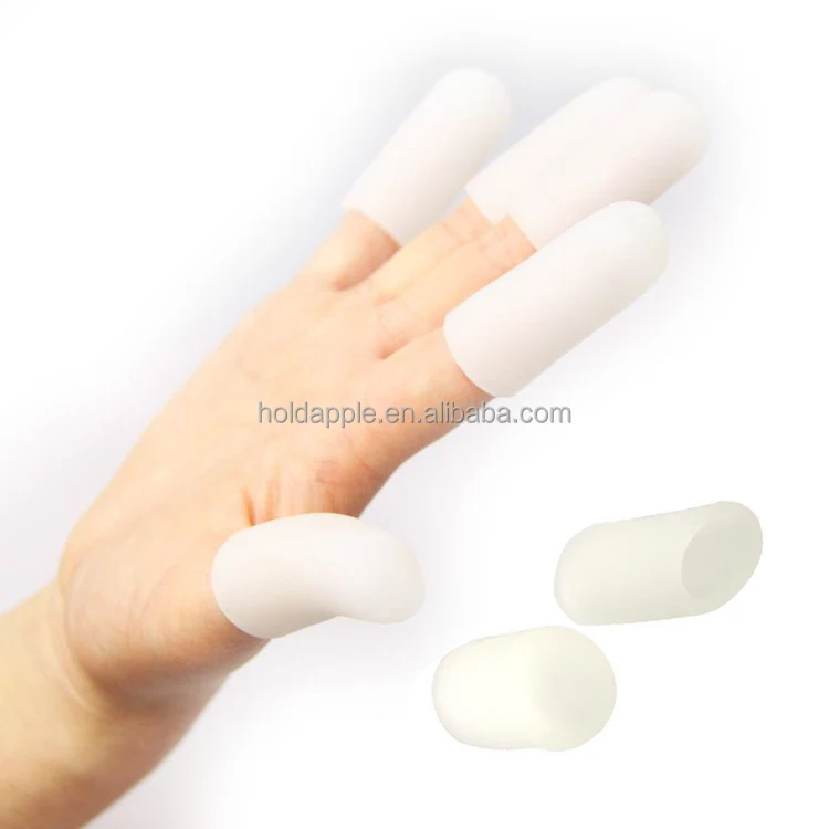 Мыс шапки плёнки силиконовые палец рукава гель для ног сепараторы предотвратить косточки, кукуруза, мозолей, блистер, молоток пальцами отсутствует
