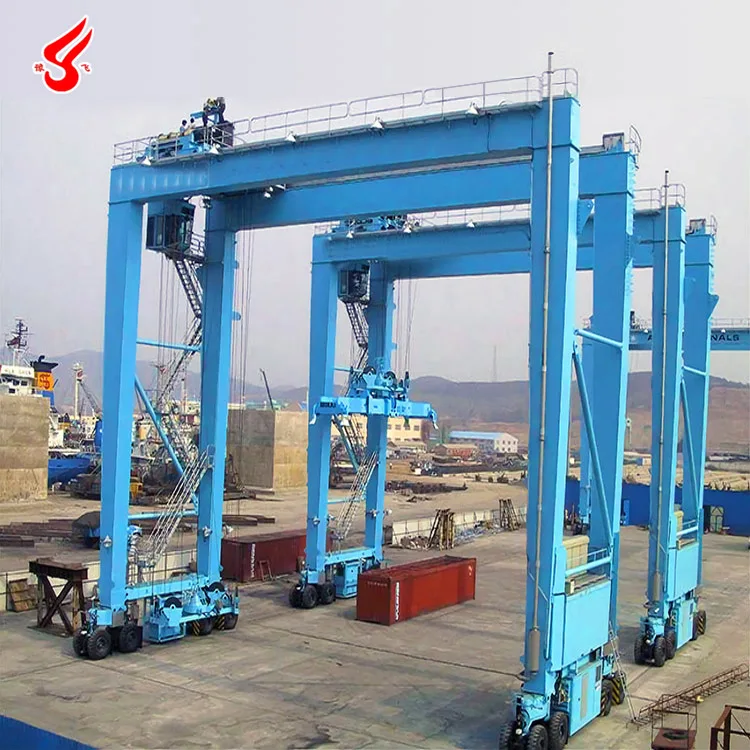 Electric port gantry crane RTG crane noel 40 ton for port