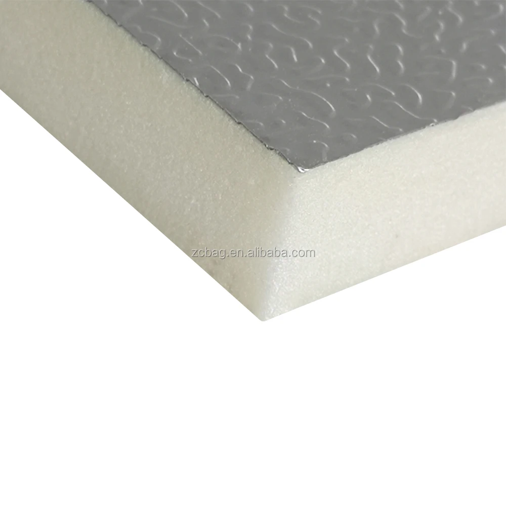 Thermal insulation material PIR foam insulation polyisocyanurate rigid foam insulation board with aluminum foil