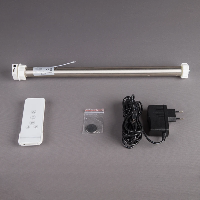 Motorized Smart  38mm Motor Rechargeable Window  Blinds Electric Roller Blinds