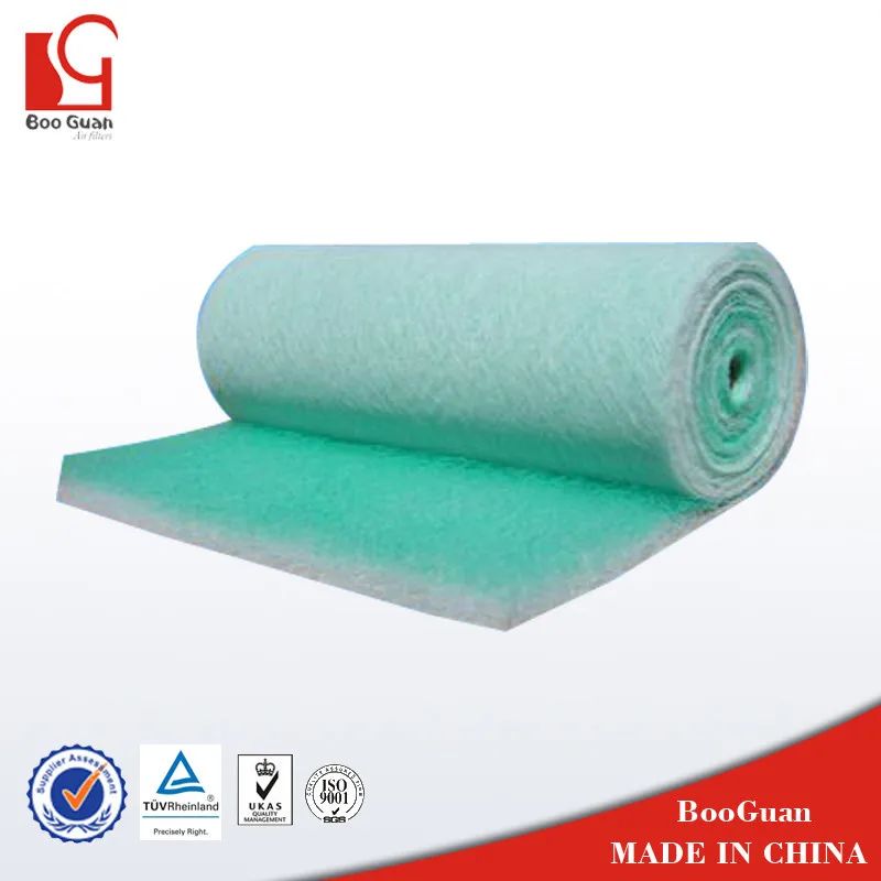 Alibaba china newest washable fiberglass air roll filter media
