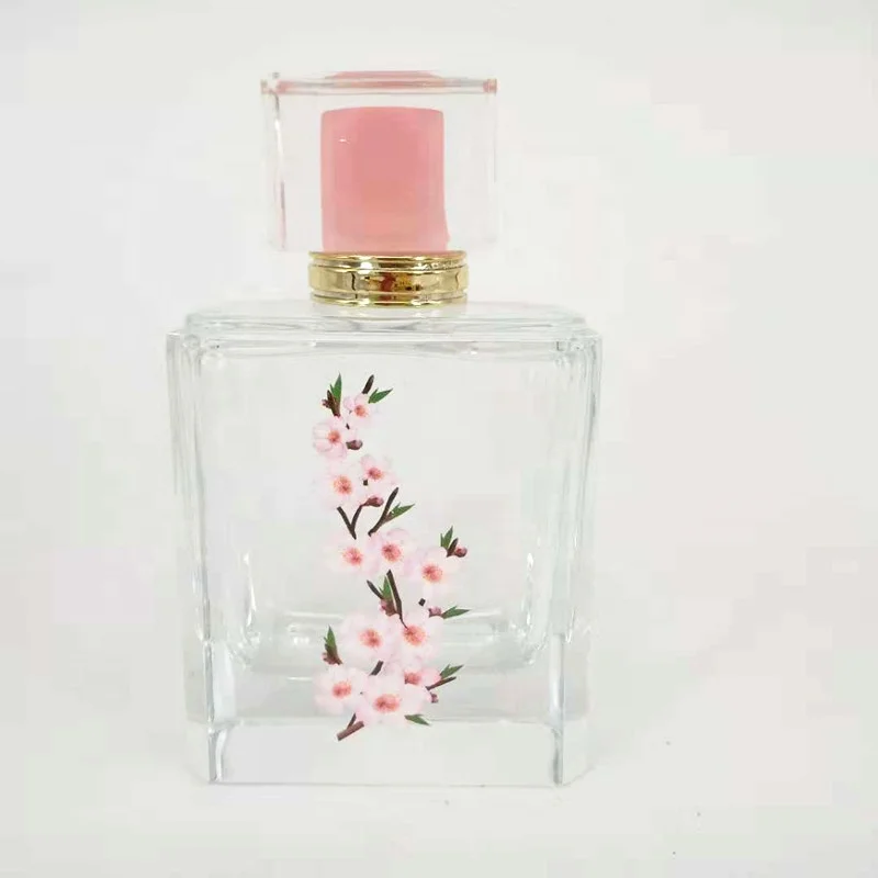 Men shape 100ml glass empty bulk perfume bottles for sale