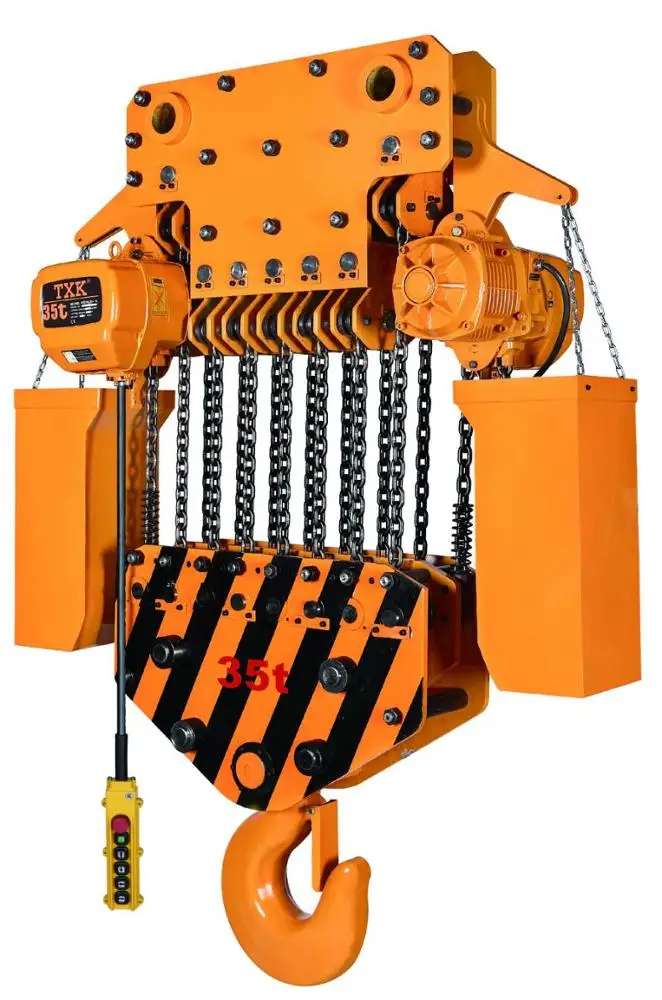 Подъемная техника 35 тонн Электрическая цепная лебедка