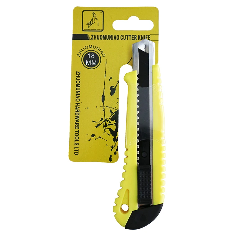 
Daily Life Use Snap Off Utility Knife Box Cutter With Blade 