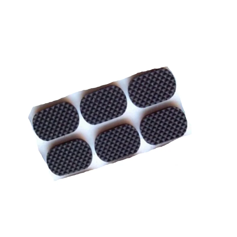 
mesh rubber pad thickening self adhesive non slip mat black cushion silicone foam rubber sheet  (62173862531)