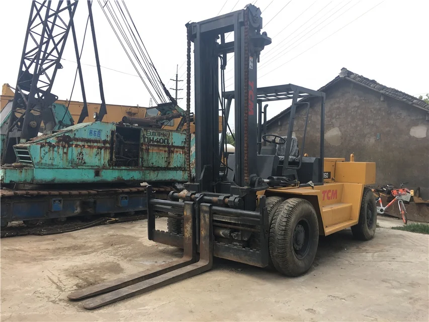 
Used 16 Ton Tcm Forklift fd160 in Stock Material Handling Machine Diesel Forklift fd200 fd100 fd80 fd50 fd30 