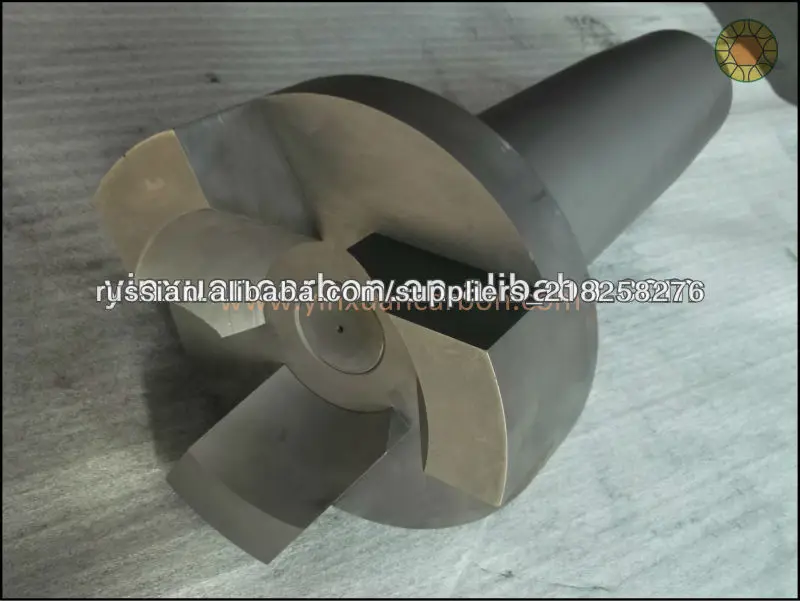 дегазация графит ротора и вала