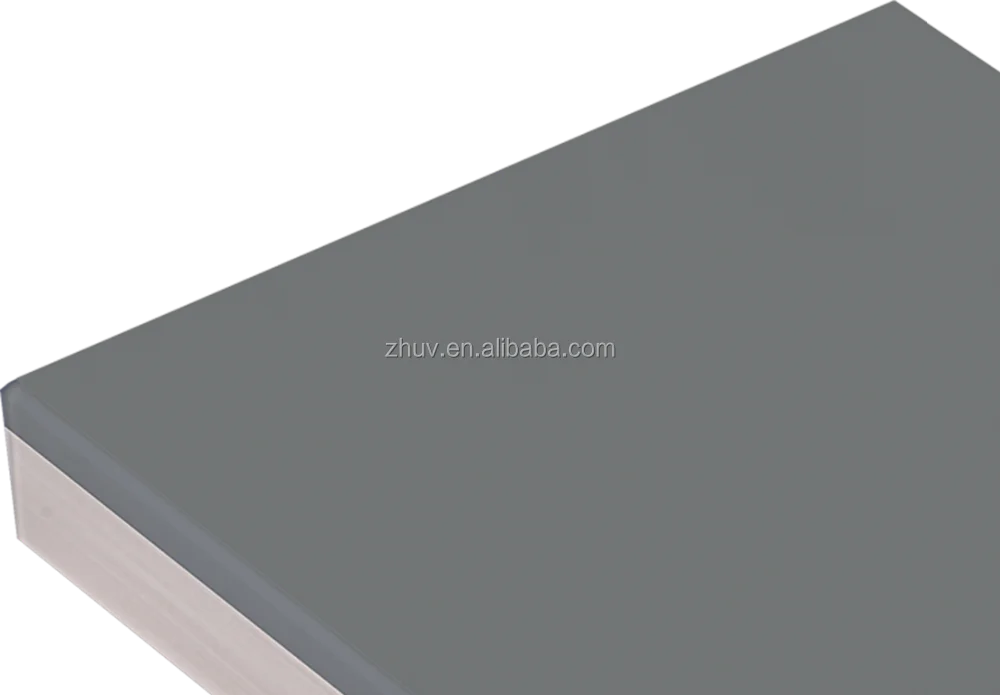 UV paint and acrylic laminated and new PETG laminated glossy MDF board for kitchen and home furniture