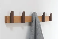 Wood decorative hook Newest coat rack Creative wall hanger Clothing bag storage hooks
