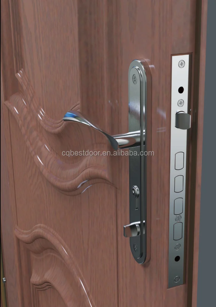 Steel security door