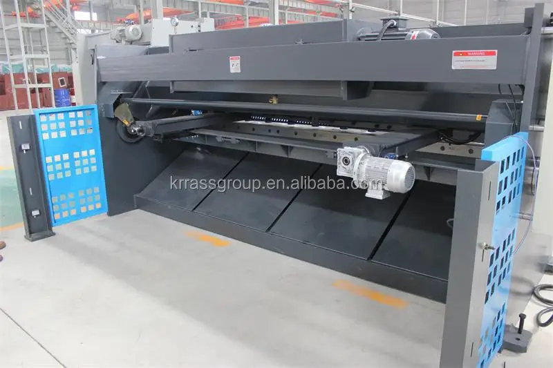 QC12K 1-16mm x 2500-4000mm shear guillotine for steel sheet material metal cutting processing