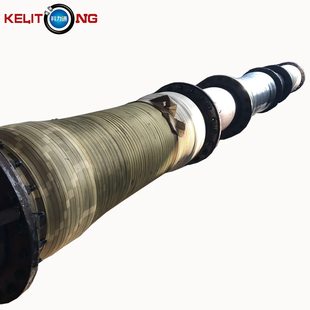 Flexible dredge hose for mud slurry suction discharge large diameter marine floating dredging hose