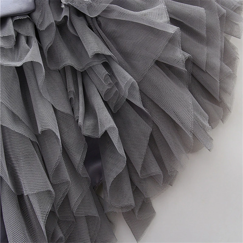2019 new design silvery sequin dance wear ballet tutu skirt dance dress baby girls party wear dress baby girls dresses