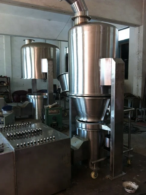 Vertical efficiency fluid bed dryer GFG series fluidized bed dryer from Shanghai Tianfeng