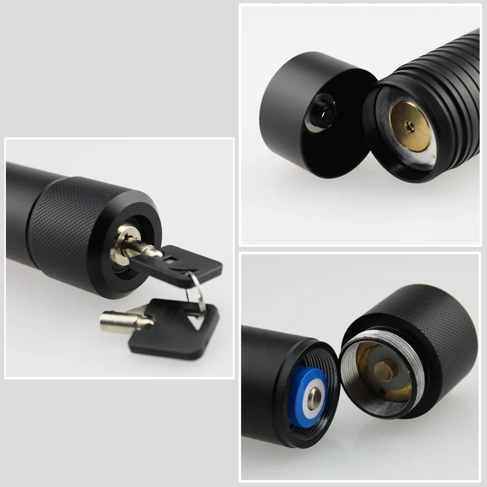 LM960-B New style self defense Blue  1000mW  Laser Pointer