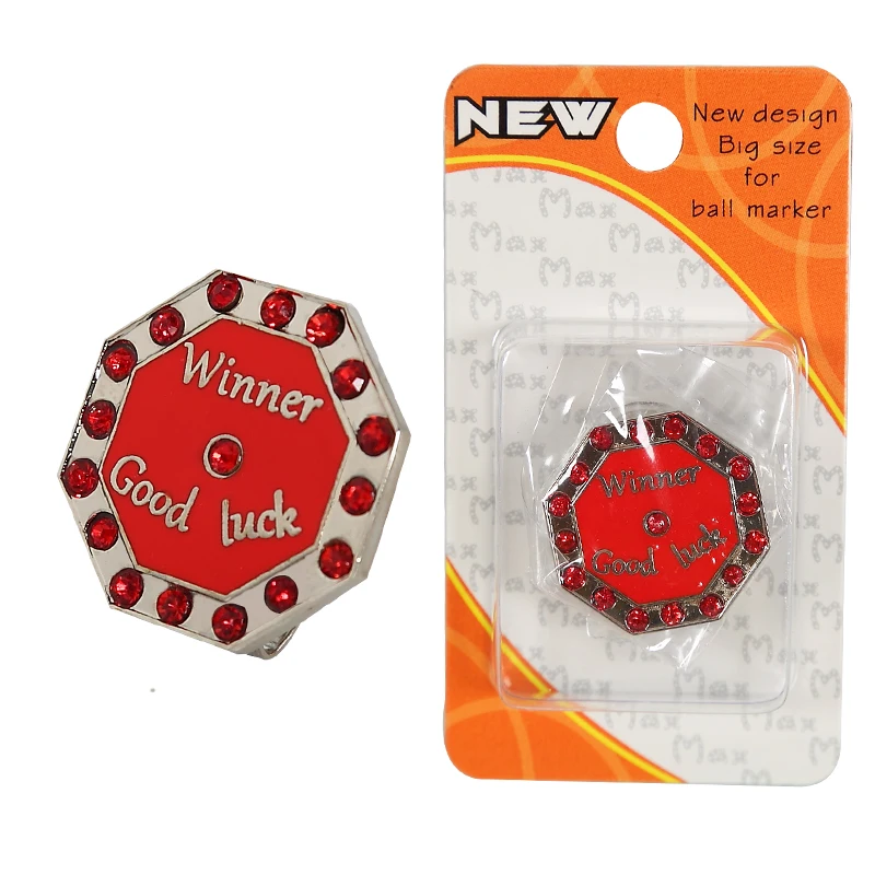 
Hot Selling Golf Ball Marker Magnetic Golf Hat Clip 