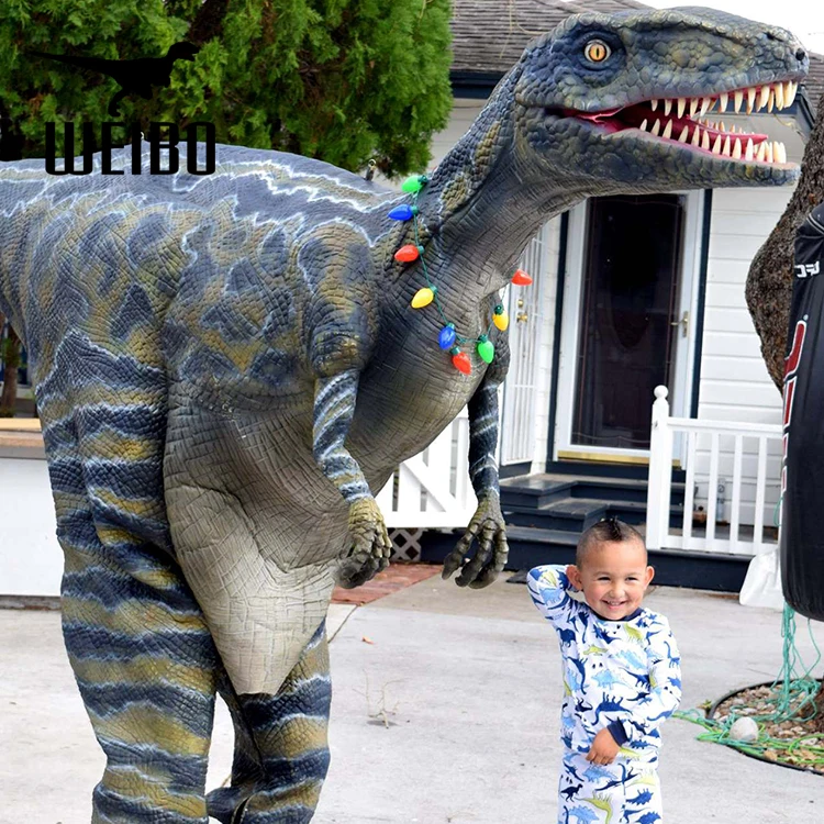 Animatronic dinosaur adult realistic dinosaur costume