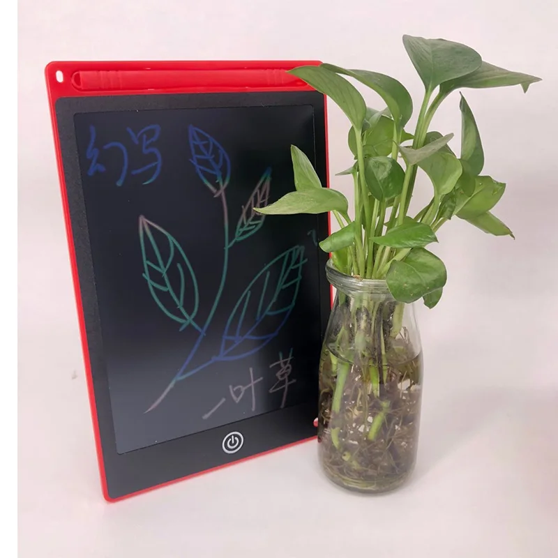 8.5 Inch No Ink Rainbow Colorful LCD Drawing Board Writing Tablets Erase Notepad No Chalk Slate Doodle Pad Electronic Blackbo