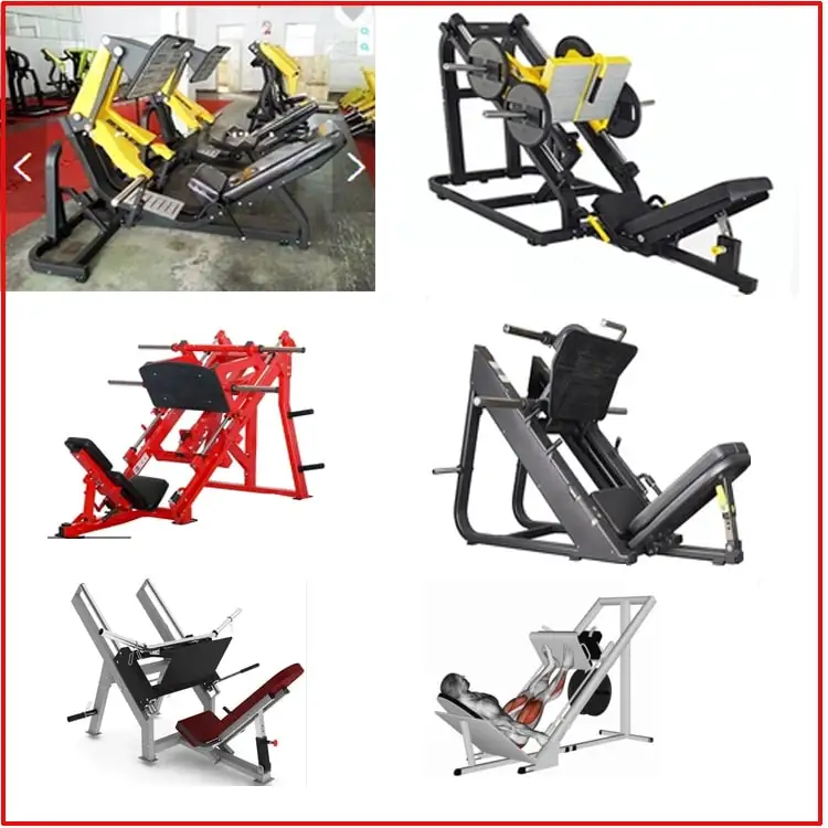 Commercial Vertical Used Sale Hack Squat Precor 45 Degree Leg Press Machine