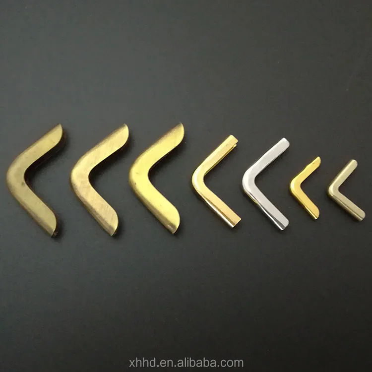 Hot Sale Book Scrapbooking Album Menu Folder Corner Protectors Metal Corner For Photo Album