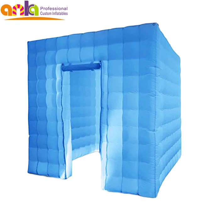 Mini Size Indoor Studio Cube Tent Inflatable Cube Tent with Led Light