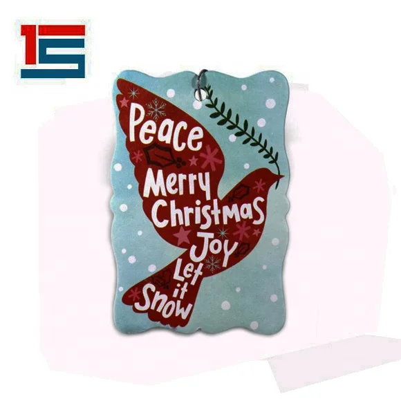 
Custom Fruit Fragrance Car Air Freshener Perfumed Card with Logo Printing 