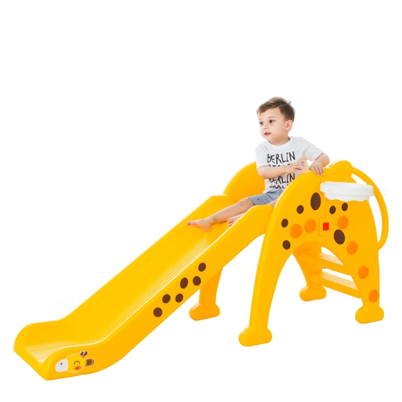 Indoor good quality animal educational child slide playground plastic baby slides indoor playground