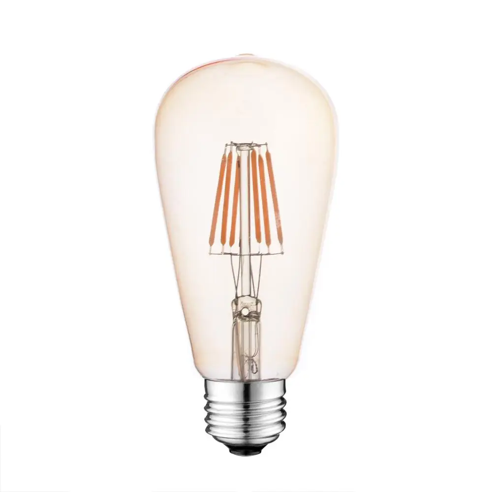Hot product st64 vintage style 220V-240V antique edison led filament bulb