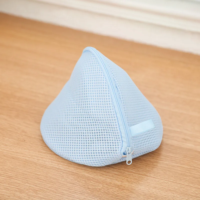 wholesale 100% Polyester sandwich lingerie washing mesh bag ,bra laundry mesh bag,mesh wash bag for bra