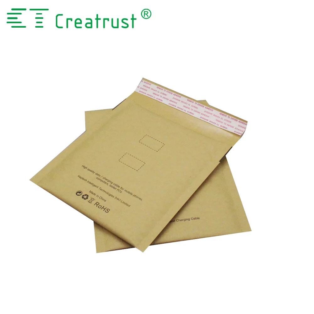 Bubble envelope colorful printing A4 size envelopes for cloth