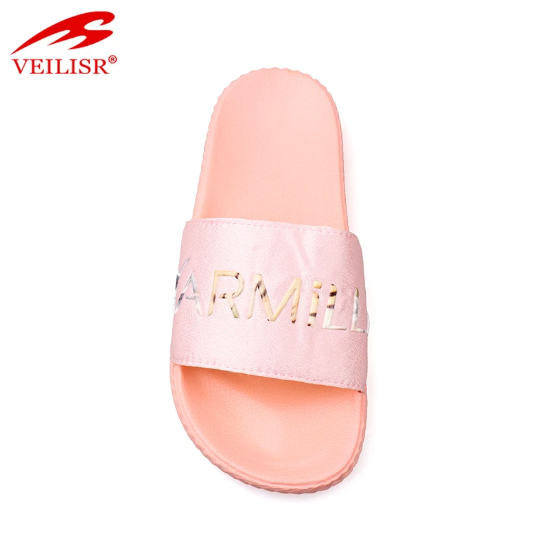 Most popular fancy children PU upper slide sandals kids EVA slippers
