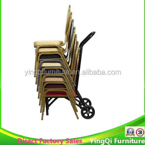 Stacking Hote Banquet Chair Church Chair Trolley Dolly
