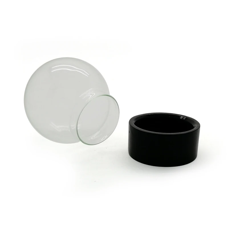 
Custom made cheap reisn/plastic diy empty snow globe kit 