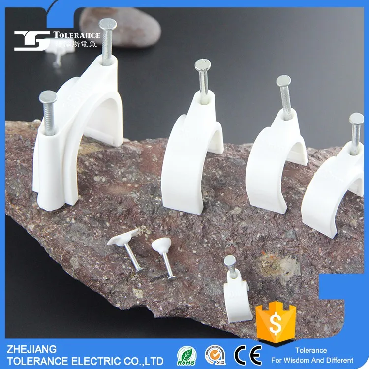 Дешевые Бенгалии Рынка сетевой кабель клипы с ногтей