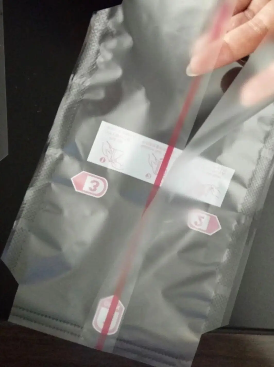 easy onigiri plastic wrapper bag without seaweed