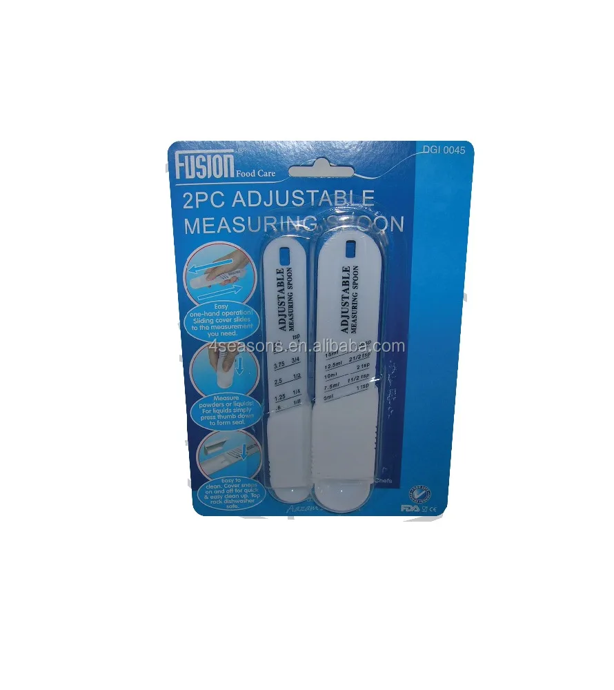 2-piece set of baking scale measuring spoon kitchen tools coffee milk powder measuring spoon adjustable