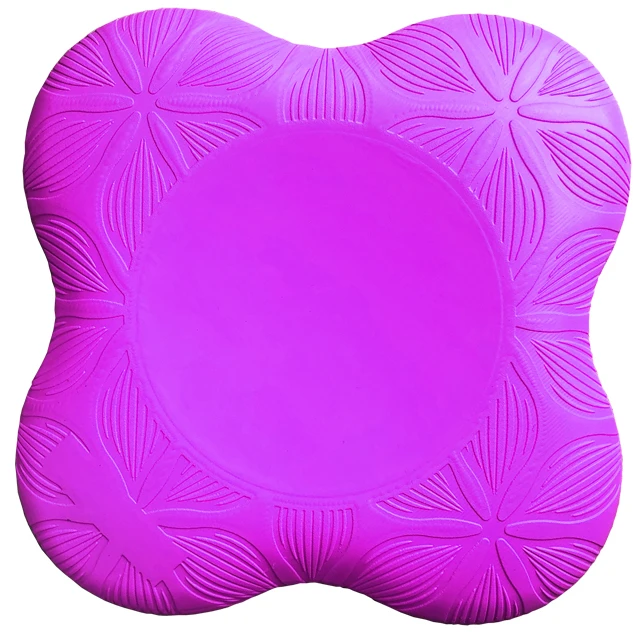 manufacture wholesale eco-foam light weigh yoga accessories fitness equipment yoga pilates knee pad soft yoga pad