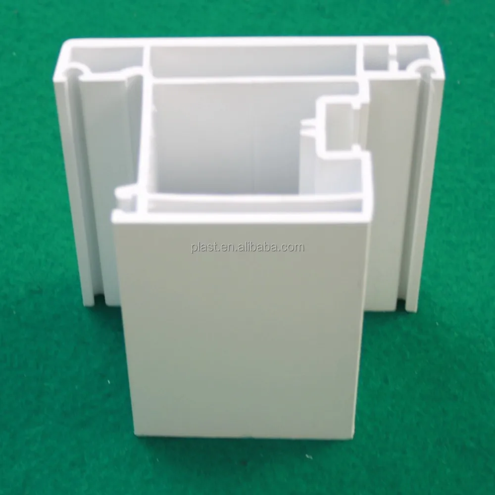 HSP60-13 upvc casement door window frames environmental upvc profile pvc